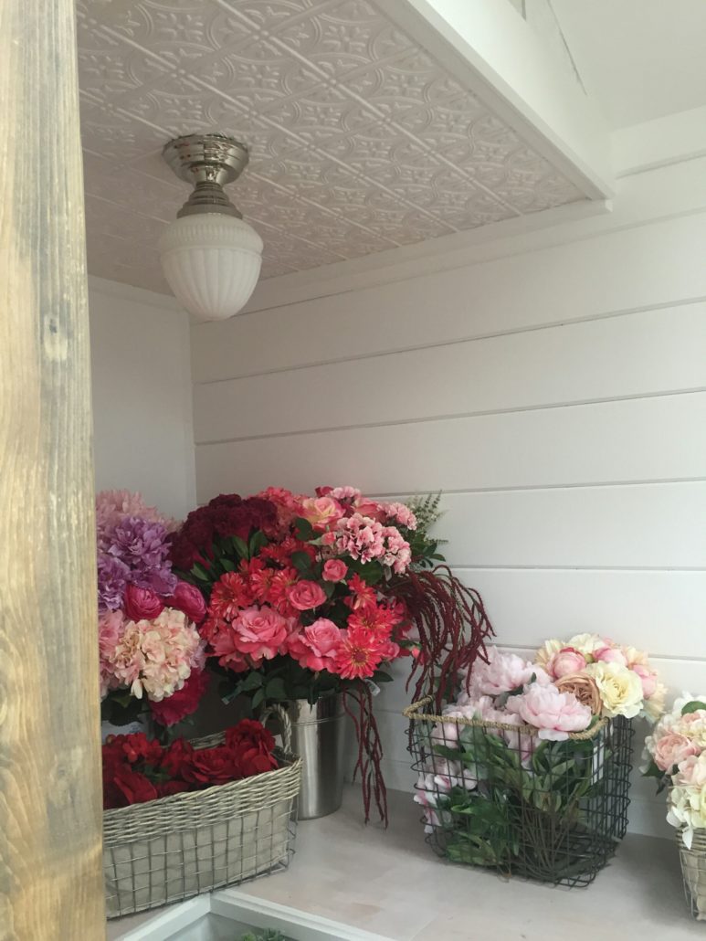 Tuff Shed A Home Office in Full Bloom