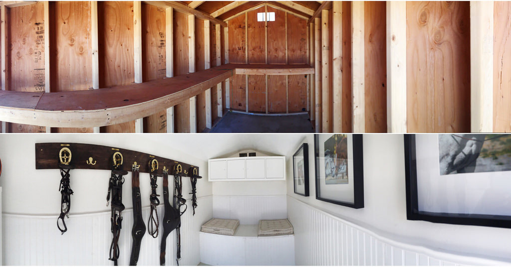 tuff shed style and functionality; the tuff shed tack room