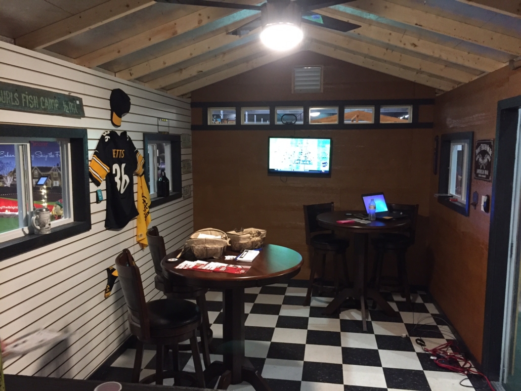 6 steps to a game day shed – tuff shed