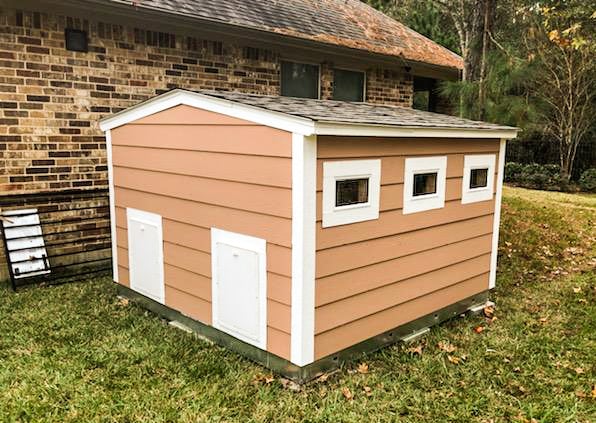 climate controlled dog shed