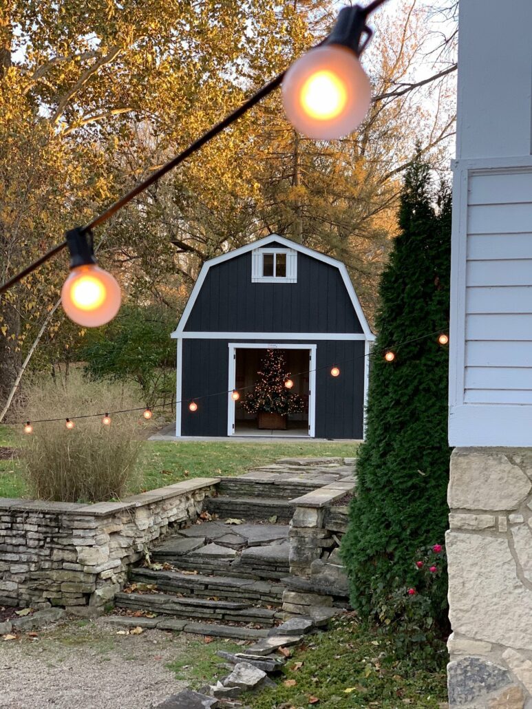 Tuff Shed Barn in Autumn